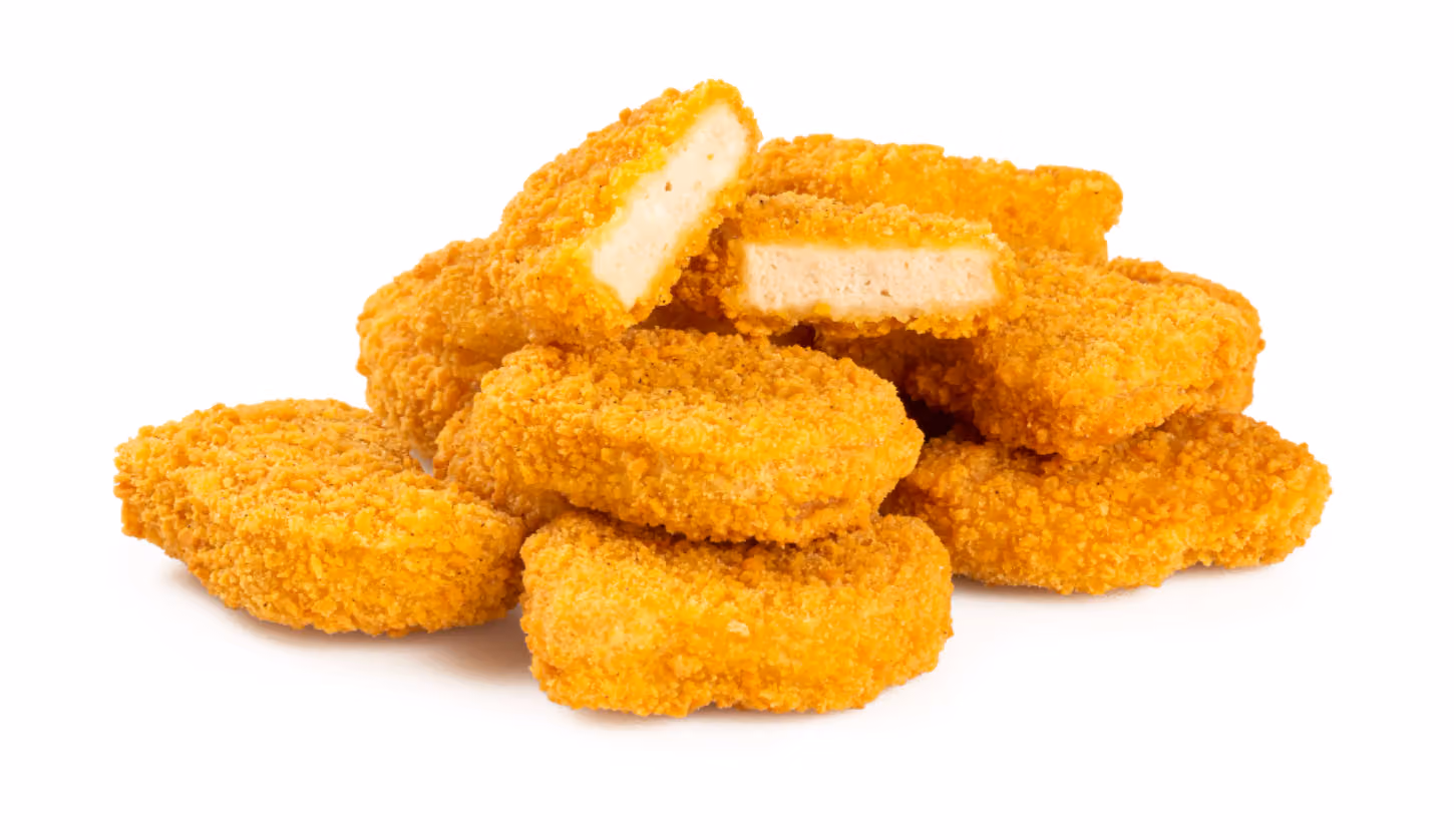Soft, processed foods that require little chewing.