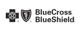 Blue Cross Blue Shield logo featuring a blue cross and blue shield symbol next to the text "BlueCross BlueShield" on a light background.