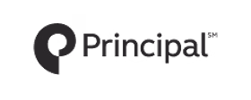 The Principal logo featuring a stylized "P" symbol to the left of the word "Principal" in black text on a light background.